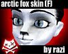 Arctic Fox Winter Skin F