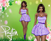 Floral Purple Dress RL