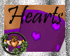 ~QI~ Hearts Shoes Purple