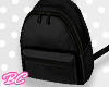 ♥Black mini backpack