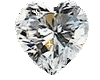 transparent diamondheart