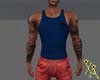 X♡A Athletic Top Blue