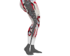 FIZZLE RED WHITE LEGGIN