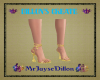 (JD) Gold Heels