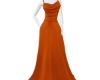 Orange Ballroom Gown