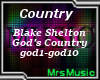 Blake Shelton God Coutry