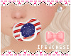 ➳ Kid 4th of July Paci