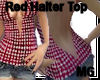 Red Checked Halter