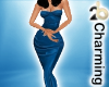 beautiful blue dress