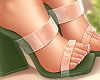 Mira Green Sandals