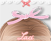 ♡ pink hair ribbon