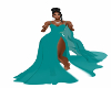 Amor'e Teal Gown