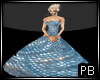 A Blue Triggered Gown