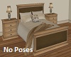Bed Wood No Poses