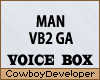 Man Voice VB2GA