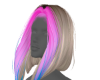 pink & blue streaks♡