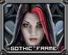 Gothic Butterfly Frame