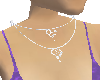(e)silver dbl heart neck