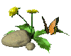 Flower and Butterfly