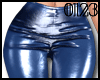 *0123* Shiny Navy Pants