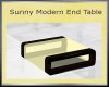 Sunny Modern End Table