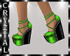 Jasmine Green Heels