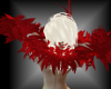 Red feather Boa