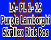 LA- Purple Lamborghini