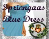 Spriongaas Blue Dress