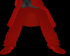 Red silk Pants