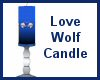 (MR) Lovewolf Candle