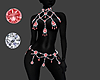 Pink Topaz and Diamond