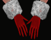 Red Christmas glove
