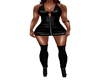 dress cuir black