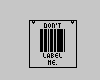 Don't Label Me Icon