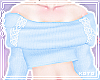 琴. Fwuffy sweater blue