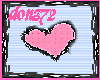 heart flashing sticker