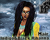IndigoBlack Hair Rihanna