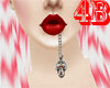 [4B] Skull Lip Chain