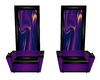 Pruple/blk Dual Thrones