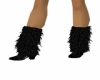 Fringed Leather Boots