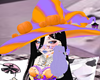 candystripe witch hat