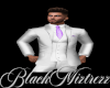 !BM LM White Suit & Tie