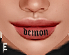 𝙀 Demon Lip Tat