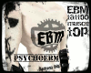 Psy EBM tattoo industria