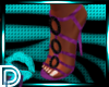 [D]Purple Elegance Heels