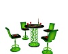 rose & lime table ,chair