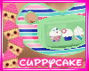!C Cupcake Mint Pacifier