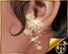 GP*Earrings Flowers Gold