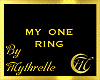 MY ONE RING (DAINTY)